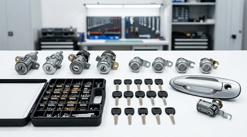 Cerrajería de automoción — bombines de arranque y puerta